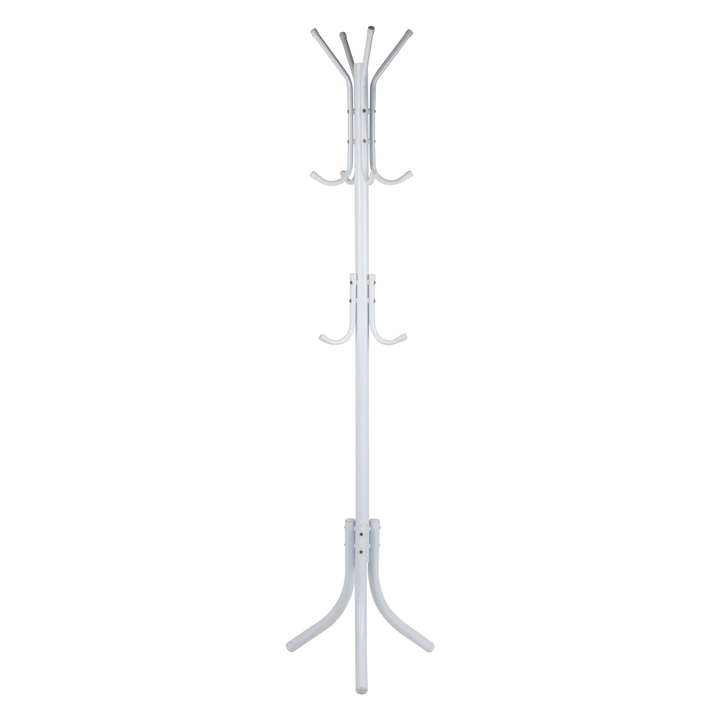 Mind Reader Freestanding Coat Rack, Multi-Tier Organizer for Office and Entryway, Metal