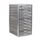 Mind Reader File Storage Drawers, Desk Organizer, Multi-Purpose, Crafts, Office, Metal Mesh, 10.75"L x 14"W x 21.25"H