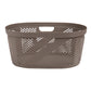 Mind Reader 40L Laundry Basket, Clothes Hamper, Ventilated, Plastic, 23"L x 14.5"W x 10.5"H