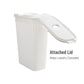 Mind Reader Slim Laundry Hamper with Lid, 40L Clothes Basket, Premium Wicker Design, Plastic