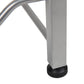 Mind Reader Water Jug Stand, Holds three or five 5 Gallon Jugs, Water Cooler, Rack, Metal, 13.5"L x 13.5"W, Silver
