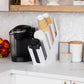 Mind Reader Cup and Lid Dispenser, Countertop Org, Coffee Bar, Beverage Cup, Kitchen, Breakroom, 4"L x 18"W x 16"H