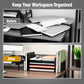 Mind Reader Desktop Organizer, File Storage, Paper Tray, Workspace, Office, Metal Mesh