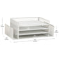 Mind Reader Desktop Organizer, File Storage, Paper Tray, Workspace, Office, Metal Mesh