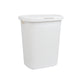 Mind Reader 50L Slim Laundry Hamper, Clothes Basket, Lid, Wicker Design, Plastic, 17.65"L x 13.75"W x 21"H