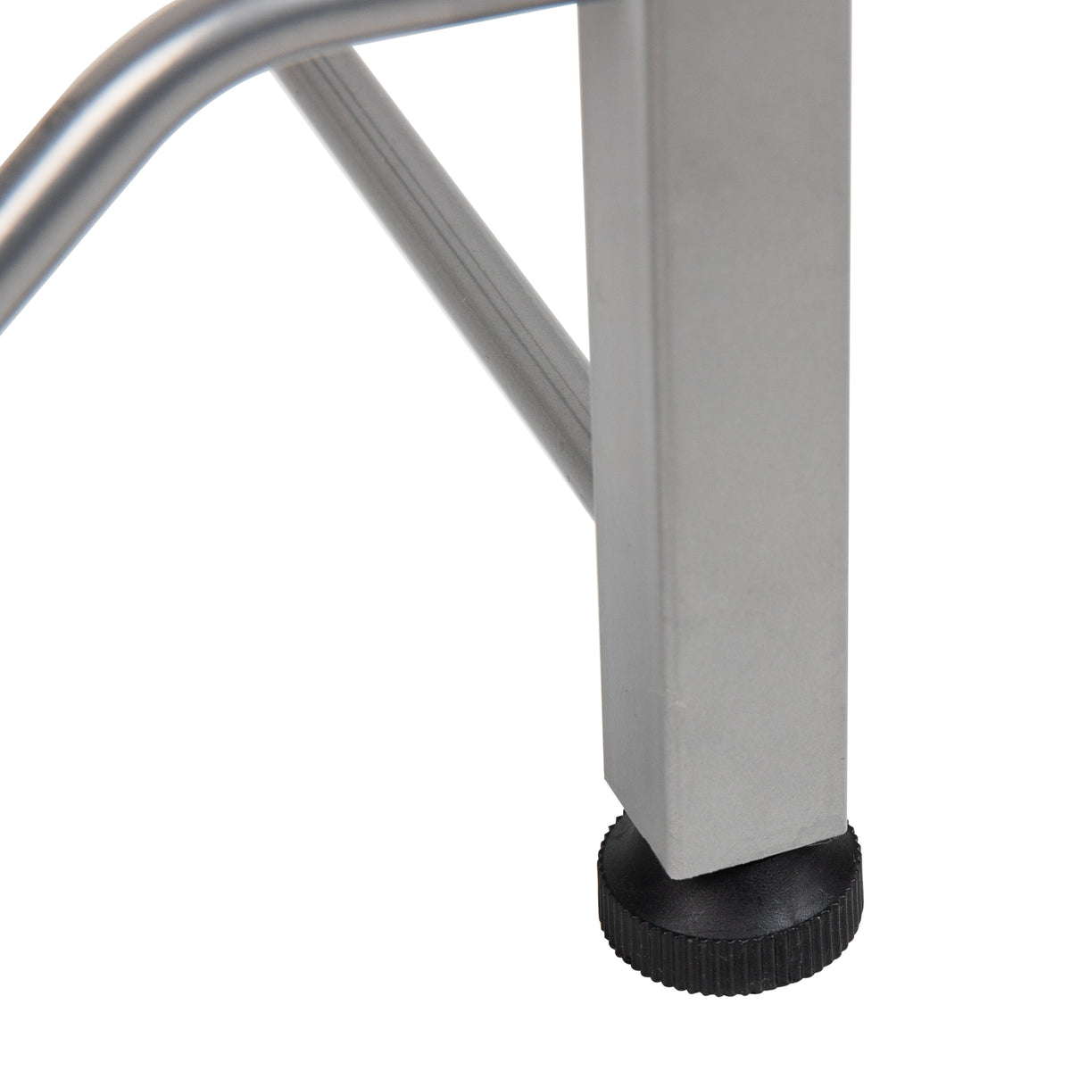 Mind Reader Water Jug Stand, Holds three or five 5 Gallon Jugs, Water Cooler, Rack, Metal, 13.5"L x 13.5"W, Silver