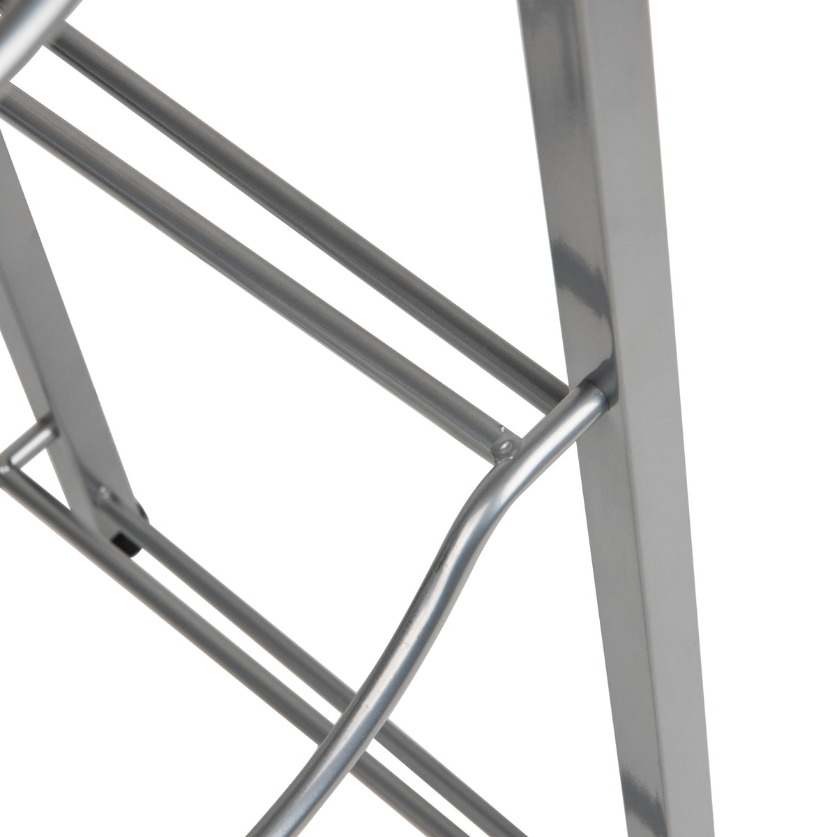 Mind Reader Water Jug Stand, Holds three or five 5 Gallon Jugs, Water Cooler, Rack, Metal, 13.5"L x 13.5"W, Silver