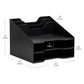 Mind Reader Desktop Organizer, Vertical File Holder, Paper Trays, Office, Plastic, 12.5"L x 11.75"W x 9.5"H, Beige