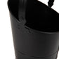 Mind Reader Fireplace Ash Bucket, 6L (1.5 gal) Capacity, Wood Stove, Fireplace Accessories, Metal, 9"L x 9"W x 10.5"H, Black