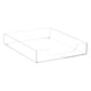 Mind Reader Paper Tray, Desktop Organizer, File Storage, Modern, Office, Acrylic, 10.25"L x 12.5"W x 2"H, Clear