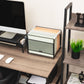 Mind Reader Hanging File Folder Organizer, Desktop Organizer, Storage, Office, Metal Mesh, 13"L x 9.75"W x 10.25"H