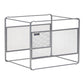 Mind Reader Hanging File Folder Organizer, Desktop Organizer, Storage, Office, Metal Mesh, 13"L x 9.75"W x 10.25"H