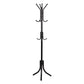 Mind Reader Freestanding Coat Rack, Multi-Tier Organizer for Office and Entryway, Metal
