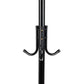 Mind Reader Freestanding Coat Rack, Multi-Tier Organizer for Office and Entryway, Metal