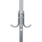 Mind Reader Freestanding Coat Rack, Multi-Tier Organizer for Office and Entryway, Metal