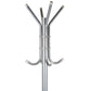 Mind Reader Freestanding Coat Rack, Multi-Tier Organizer for Office and Entryway, Metal