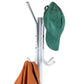 Mind Reader Freestanding Coat Rack, Multi-Tier Organizer for Office and Entryway, Metal