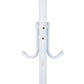 Mind Reader Freestanding Coat Rack, Multi-Tier Organizer for Office and Entryway, Metal