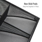 Mind Reader Countertop Organizer, 2-Tier Office Breakroom Supply Caddy, Metal Mesh, Black