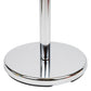 Mind Reader Freestanding Coat Rack, Multi-Hook Organizer for Office or Entryway, Metal, Silver