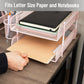 Mind Reader Stackable Paper Tray, Desktop Organizer, File Storage, Office, Metal Mesh, 10.5"L x 13.25"W x 7.5"H, 2 Pcs