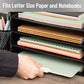 Mind Reader Stackable Paper Tray, Desktop Organizer, File Storage, Office, Plastic, 13.75"L x 10"W x 10.75"H, 4 Pcs.