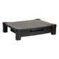 Mind Reader Monitor Stand, Storage Drawer, Desktop Organizer, Laptop Riser, Office, 17.25"L x 13.25"W x 4"H, Black