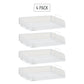 Mind Reader Stackable Paper Tray, Desktop Organizer, File Storage, Office, Metal Mesh, 13.25"L x 9.75"W x 11.25"H, 4 Pcs.
