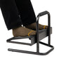 Mind Reader Foot Rest, Under Desk at Work, Ergonomic, Height Adjustable, Office, Metal, 15"L x 14.25"W x 14.5"H, Black