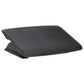 Mind Reader Foot Rest, Under Desk at Work, Ergonomic, Height Adjustable, Office, Plastic, 17.5"L x 13.5"W x 3.5"H, Black