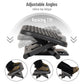 Mind Reader Foot Rest, Under Desk at Work, Ergonomic, Height Adjustable, Office, Plastic, 17"L x 13"W x 6.25"H