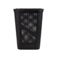 Mind Reader 60L Slim Laundry Hamper, Clothes Basket, Lid, Ventilated, Plastic, 17.25"L x 13.75"W x 23.5"H