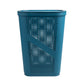 Mind Reader 60L Slim Laundry Hamper, Clothes Basket, Lid, Ventilated, Plastic, 17.25"L x 13.75"W x 23.5"H