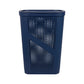 Mind Reader 60L Slim Laundry Hamper, Clothes Basket, Lid, Ventilated, Plastic, 17.25"L x 13.75"W x 23.5"H