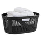 Mind Reader 40L Laundry Basket, Clothes Hamper, Ventilated, Plastic, 23"L x 14.5"W x 10.5"H