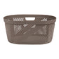 Mind Reader 40L Laundry Basket, Clothes Hamper, Ventilated, Plastic, 23"L x 14.5"W x 10.5"H