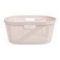 Mind Reader 40L Laundry Basket, Clothes Hamper, Ventilated, Plastic, 23"L x 14.5"W x 10.5"H
