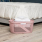 Mind Reader 40L Laundry Basket, Clothes Hamper, Ventilated, Plastic, 23"L x 14.5"W x 10.5"H
