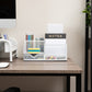 Mind Reader 7-Compartment Desktop Organizer, File & Accessory Storage, Metal Mesh Office Organizer for Desk, Workspace, Mail