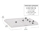 Mind Reader Coffee Station Serving Tray, 7 Pod Capacity, Countertop Organizer, Storage, 17.5"L x 13.25"W x 1.25"H