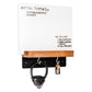 Mind Reader Whiteboard Message Center, Glass Dry Erase Board with Wood Holder and Hooks, Removable Whiteboard for Office or Home, Wall Mounted, 18" x 14"