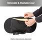 Mind Reader Lumbar Support Pillow with Air-Cloud Technology, Memory Foam Cushion for Back, Waist & Hip Pain Relief, Breathable Cover, Black