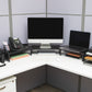 Mind Reader Dual Monitor Stand, Adjustable MDF Desktop Riser for Laptop, Monitor, TV, Expands to 51.25" Wide, Office or Home