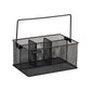 Mind Reader Multi-purpose Storage Caddy, Desktop Organizer, Cutlery Holder, Metal Mesh