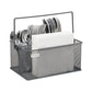 Mind Reader Multi-purpose Storage Caddy, Desktop Organizer, Cutlery Holder, Metal Mesh