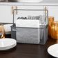 Mind Reader Multi-purpose Storage Caddy, Desktop Organizer, Cutlery Holder, Metal Mesh