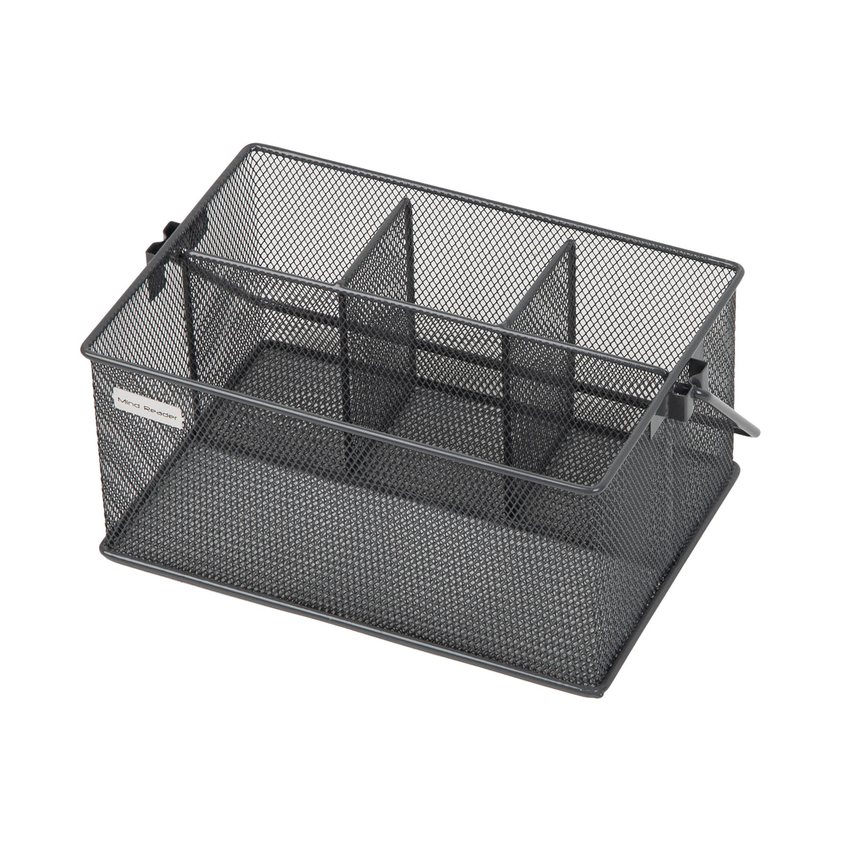 Mind Reader Multi-purpose Storage Caddy, Desktop Organizer, Cutlery Holder, Metal Mesh