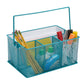 Mind Reader Multi-purpose Storage Caddy, Desktop Organizer, Cutlery Holder, Metal Mesh