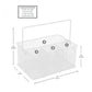 Mind Reader Multi-purpose Storage Caddy, Desktop Organizer, Cutlery Holder, Metal Mesh