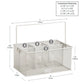 Mind Reader Multi-purpose Storage Caddy, Desktop Organizer, Cutlery Holder, Metal Mesh